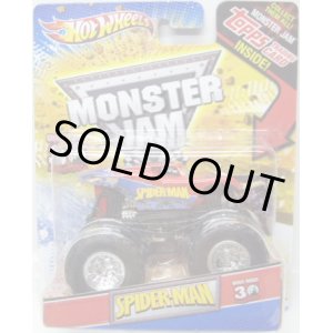 画像: 2012 MONSTER JAM INSIDE TOPPS 【SPIDERMAN】 RED