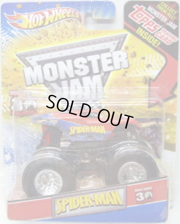 画像1: 2012 MONSTER JAM INSIDE TOPPS 【SPIDERMAN】 RED