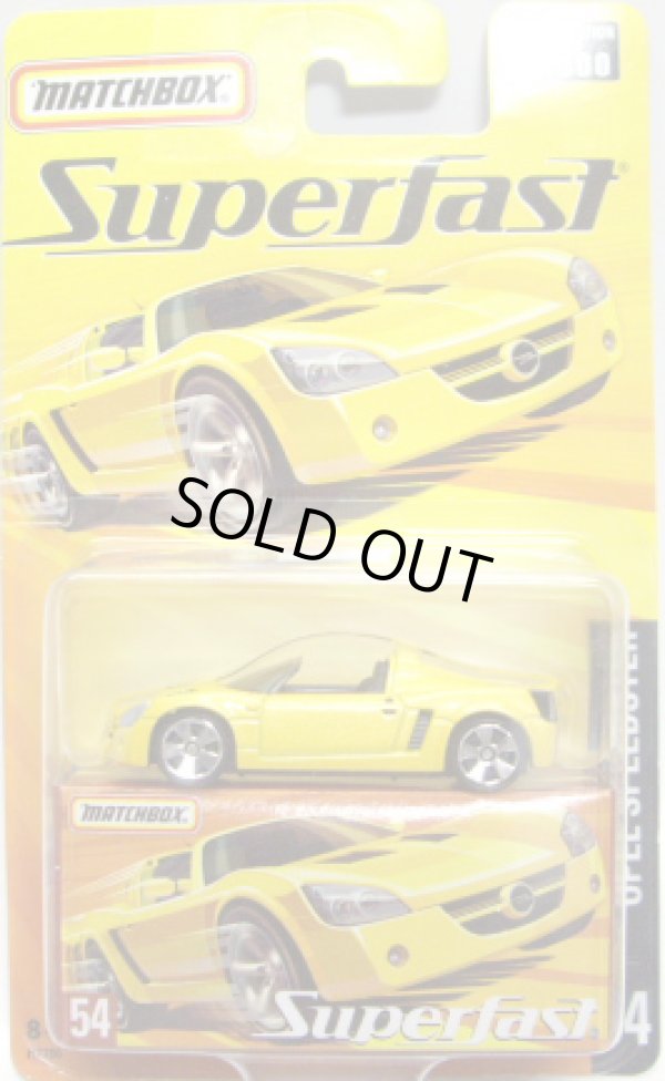 画像1: 2006 SUPERFAST 【OPEL SPEEDSTER】 YELLOW