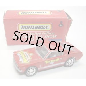 画像: 1999 MATCHBOX TOY SHOW 【1965 MUSTANG GT】 RED/RUBBER TIRE