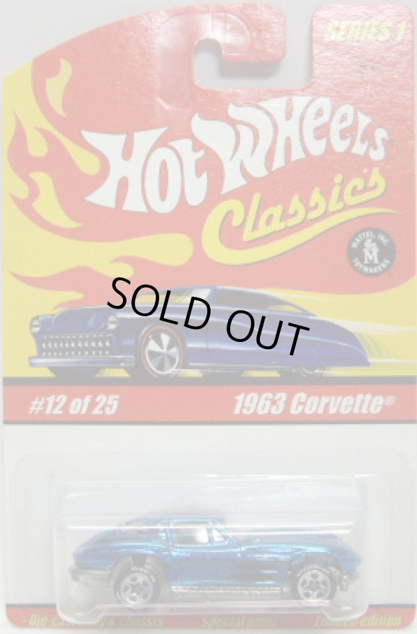 画像1: 2005 CLASSICS SERIES 1 【1963 CORVETTE】　SPEC.BLUE/GY 5SP