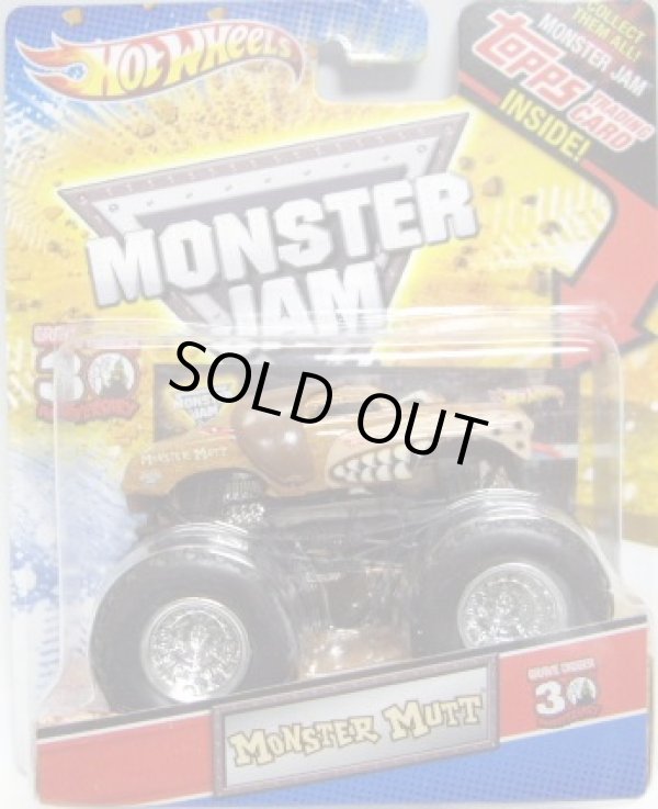 画像1: 2012 MONSTER JAM INSIDE TOPPS 【MONSTER MUTT】 BROWN