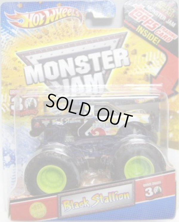 画像1: 2012 MONSTER JAM INSIDE TOPPS 【BLACK STALLION】 BLACK (1ST EDITIONS)