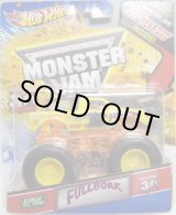 画像: 2012 MONSTER JAM INSIDE TOPPS 【FULLBOAR】 YELLOW (EDGE GLOW)