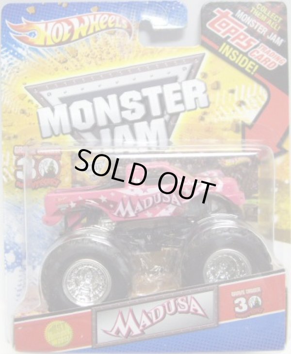 画像1: 2012 MONSTER JAM INSIDE TOPPS 【MADUSA】 PINK (1ST EDITION)