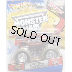 画像: 2012 MONSTER JAM INSIDE TOPPS 【IRON OUTLOW】 RED (MWD TRUCKS)