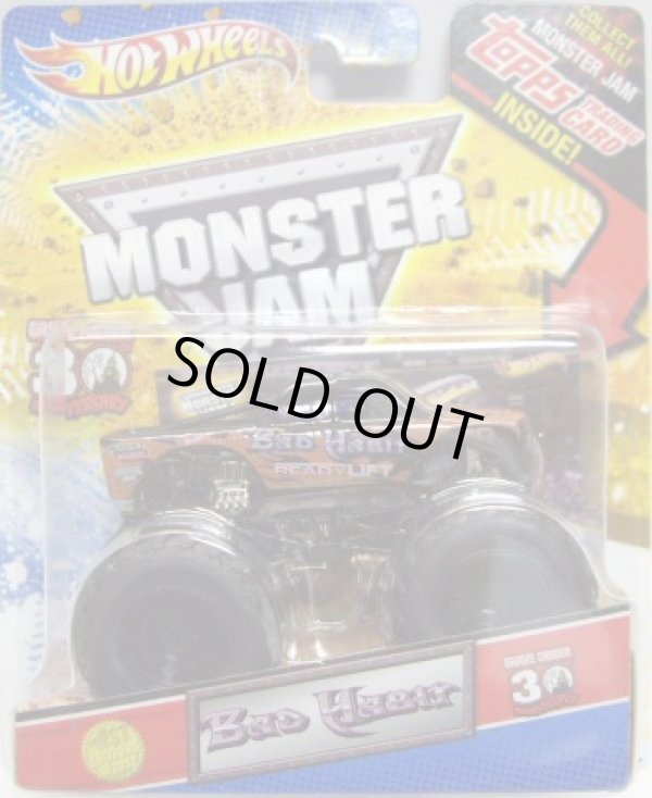 画像1: 2012 MONSTER JAM INSIDE TOPPS 【BAD HABIT】 BLACK (1ST EDITIONS)