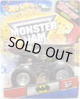 画像: 2012 MONSTER JAM INSIDE TOPPS 【BATMOBILE】 FLAT BLACK