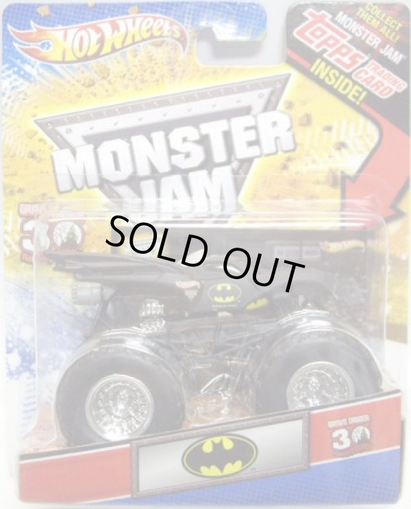 画像1: 2012 MONSTER JAM INSIDE TOPPS 【BATMOBILE】 FLAT BLACK