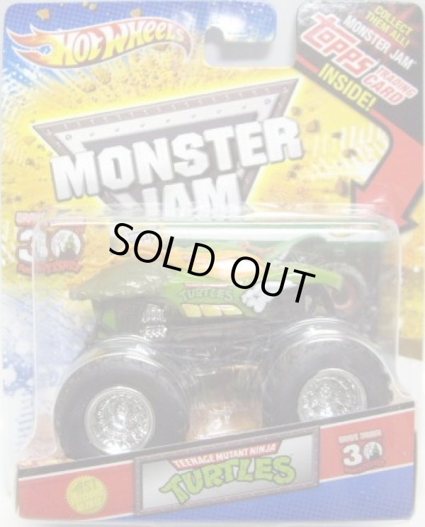 画像1: 2012 MONSTER JAM INSIDE TOPPS 【TEENAGE MUTANT NINJA TURTLES】 GREEN (1ST EDITIONS)