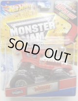 画像: 2012 MONSTER JAM INSIDE TOPPS 【DERAILED】 SILVER-RED (HW ORIGINALS)