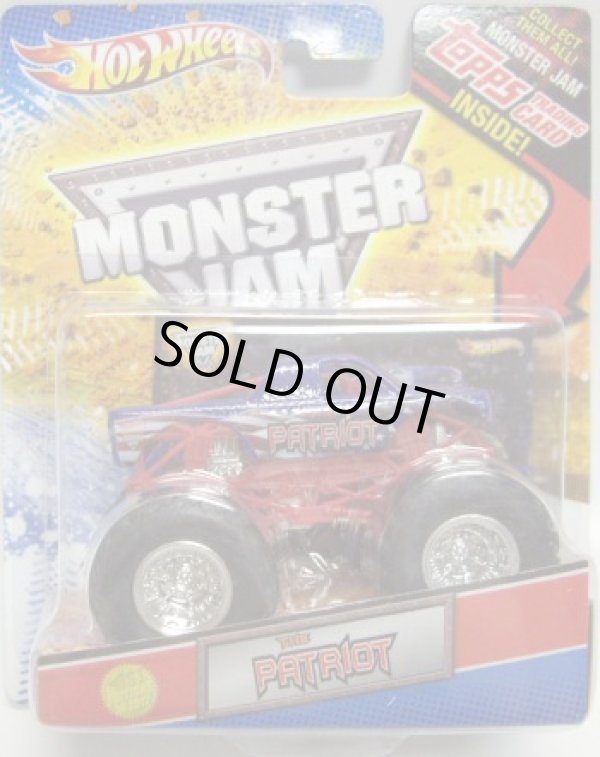 画像1: 2012 MONSTER JAM INSIDE TOPPS 【THE PATRIOT】 BLUE (1ST EDITIONS)