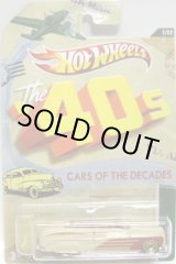 画像: 2012 WALMART EXCLUSIVE "CARS OF THE DECADES" 【'49 MERC】 CREAM/LACE