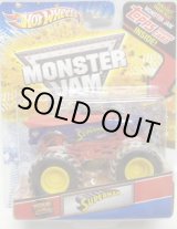 画像: 2012 MONSTER JAM INSIDE TOPPS 【SUPERMAN】 BLUE-RED (MWD TRUCKS)