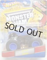 画像: 2012 MONSTER JAM INSIDE TOPPS 【GRAVE DIGGER】 SILVER-LT.BLUE