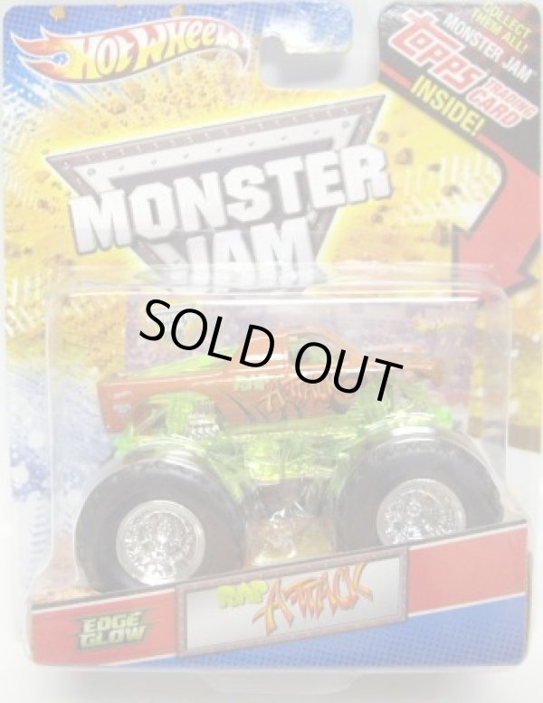 画像1: 2012 MONSTER JAM INSIDE TOPPS 【RAP ATTACK】 BROWN (EDGE GLOW)