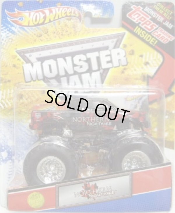 画像1: 2012 MONSTER JAM INSIDE TOPPS 【NORTHERN NIGHT MARE】 BLACK