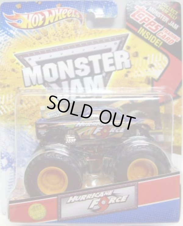 画像1: 2012 MONSTER JAM INSIDE TOPPS 【HURRICANE FORCE】 BLUE (1ST EDITIONS)