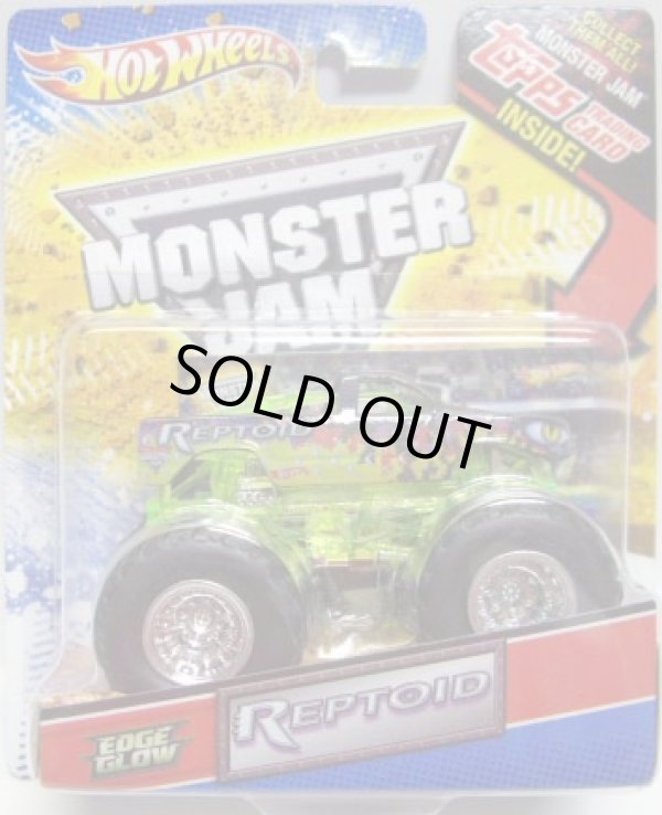 画像1: 2012 MONSTER JAM INSIDE TOPPS 【REPTOID】 DK.GRAY (EDGE GLOW)