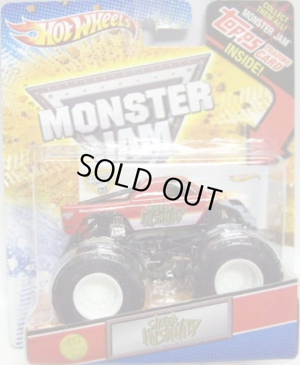 画像1: 2012 MONSTER JAM INSIDE TOPPS 【SHEER INSANITY】 RED (1ST EDITIONS)