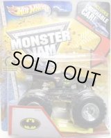 画像: 2013 MONSTER JAM included CRUCHABLE CAR! 【BATMOBILE】 FLAT BLACK