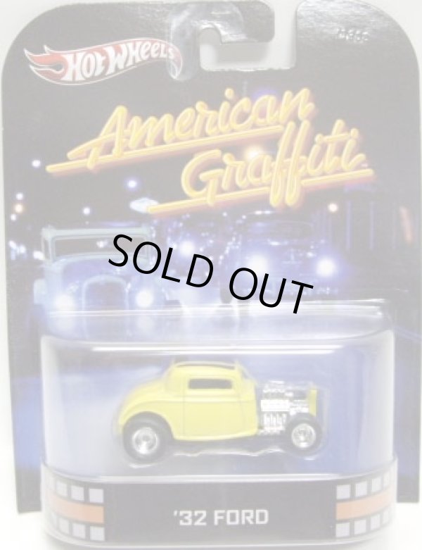 画像1: 2013 RETRO ENTERTAINMENT 【AMERICAN GRAFFITI '32 FORD】 YELLOW/RR 