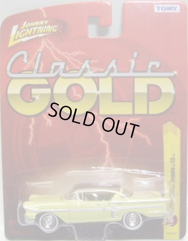 画像1: FOREVER 64 R26 【1958 CHEVY IMPALA SS】 LT.YELLOW/RR (CLASSIC GOLD)