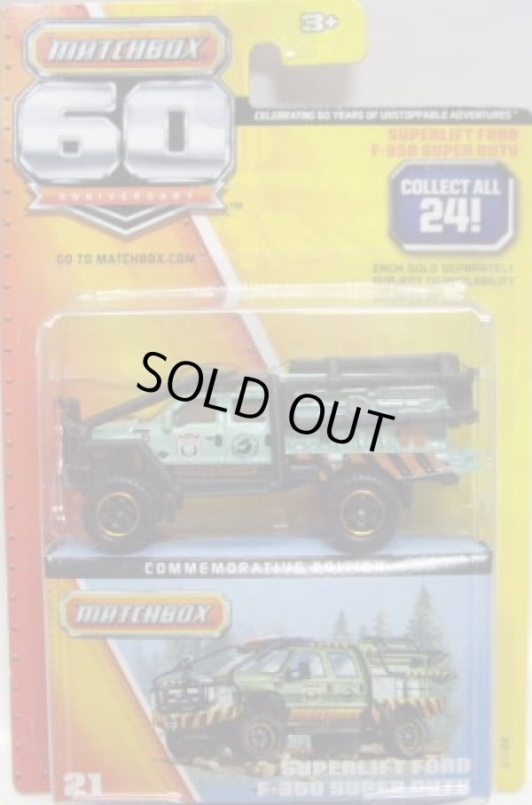 画像1: 2013 MATCHBOX 60th ANNIVERSARY 【SUPERLIFT FORD F-350 SUPER DUTY】 MINT