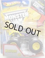 画像: 2013 MONSTER JAM included CRUCHABLE CAR! 【WOLVERINE】 YELLOW (1ST EDITIONS)