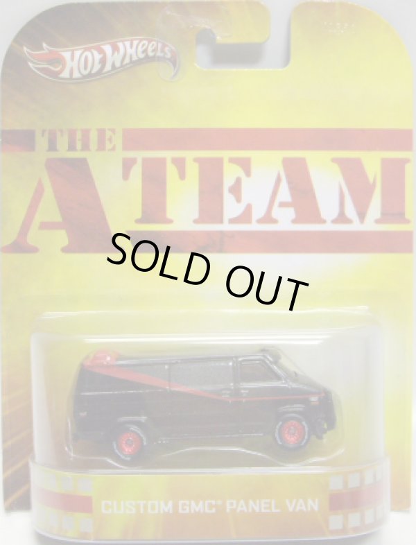 画像1: 2013 RETRO ENTERTAINMENT 【THE A-TEAM CUSTOM GMC PANEL VAN】 BLACK/RR 