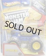 画像: 2013 MONSTER JAM included CRUCHABLE CAR! 【AFTERSHOCK】 BLACK (MWD TRUCKS)