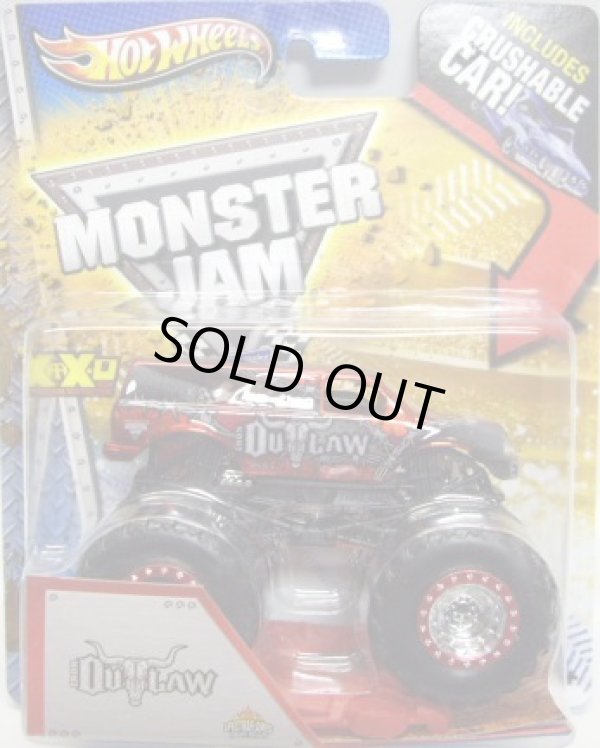 画像1: 2013 MONSTER JAM included CRUCHABLE CAR! 【IRON OUTLAW】 SPEC.RED (SPECTRA FLAMES)