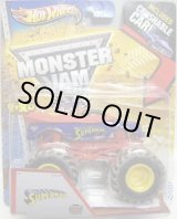 画像: 2013 MONSTER JAM included CRUCHABLE CAR! 【SUPERMAN】 BLUE-RED (MWD TRUCKS)