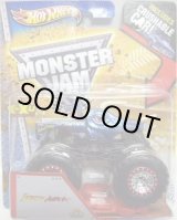 画像: 2013 MONSTER JAM included CRUCHABLE CAR! 【JURASSIC ATTACK】 SPEC.BLUE-SILVER (SPECTRA FLAMES)