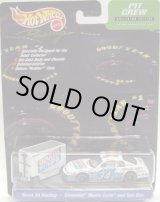 画像: 2000 HOT WHEELS RACING PIT CREW 【#34 TEAM 34 RACING/CHEVROLET MONTE CARLO and TOOL BOX】　WHITE/RR