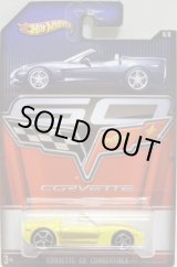 画像: 2013 WALMART EXCLUSIVE CORVETTE 60th ANNIVERSARY 【CORVETTE C6 CONVERTIBLE】 YELLOW/O5