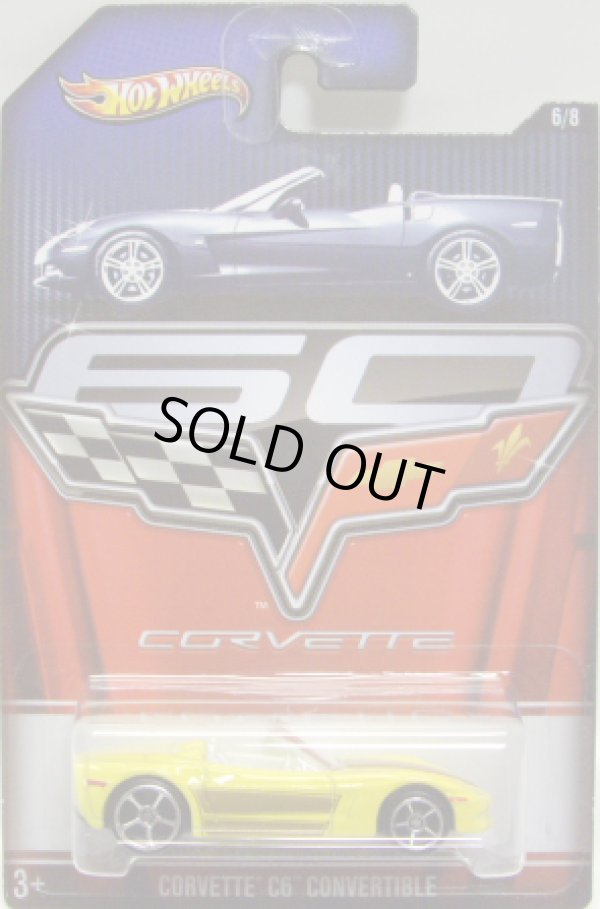 画像1: 2013 WALMART EXCLUSIVE CORVETTE 60th ANNIVERSARY 【CORVETTE C6 CONVERTIBLE】 YELLOW/O5