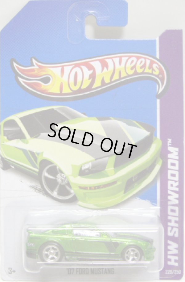 画像1: 2013 SUPER TREASURE HUNTS 【'07 FORD MUSTANG】　SPEC.GREEN/RR