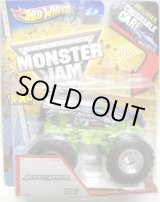 画像: 2013 MONSTER JAM included CRUCHABLE CAR! 【BOUNTY HUNTER】 BLUE (EDGE GLOW)