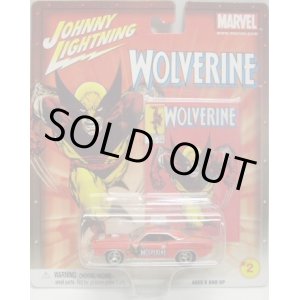 画像: 2003 JOHNNY LIGHTNING X-MEN 【WOLVERINE - '70 HEMI CUDA】 RED