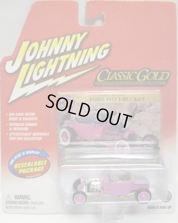 画像1: 2004 JOHNNY LIGHTNING CLASSIC GOLD COLLECTION 【FORD 1923 T-BUCKET】 PINK/RR