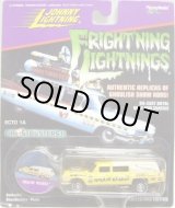 画像: 1999 JOHNNY LIGHTNING - FRIGHT'NING LIGHTNINGS 【HAULIN' HEARSE】　YELLOW/RR