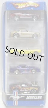 画像: 2007 5PACK 【MUSTANG】　Mustang Mach I / 2005 Ford Mustang GT / '65 Mustang Convertible / Mustang Cobra / 1968 Mustang ('Tooned) 