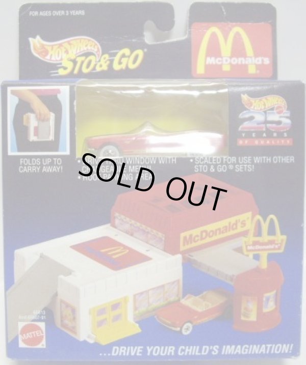 画像1: 1995 STO & GO McDONALD'S 【'65 MUSTANG CONVERTIBLE】　RED/WW