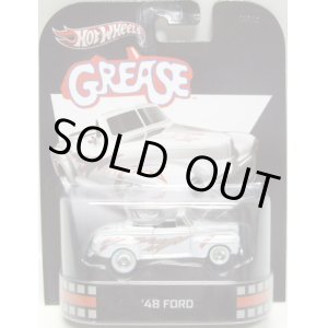 画像: 2013 RETRO ENTERTAINMENT 【'48 FORD】 WHITE/RR (GREASE/グリ－ス) (NEW CAST)