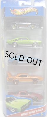 画像: 2013 5PACK 【MUSCLE MANIA】　Blown Camaro / '69 Pontiac GTO / 2010 Ford Mustang GT / '70 Plymouth Superbird / IROC Firebird 