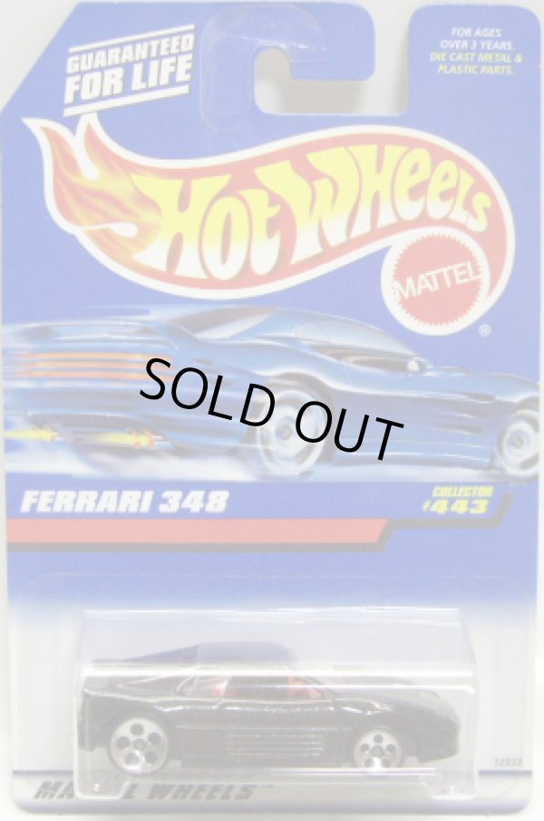 画像1: 【FERRARI 348】　BLACK/5H (98 BLUE CAR CARD)