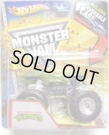 画像: 2013 MONSTER JAM included CRUCHABLE CAR! 【TEENAGE MUTANT NINJA TURTLES】 GREEN