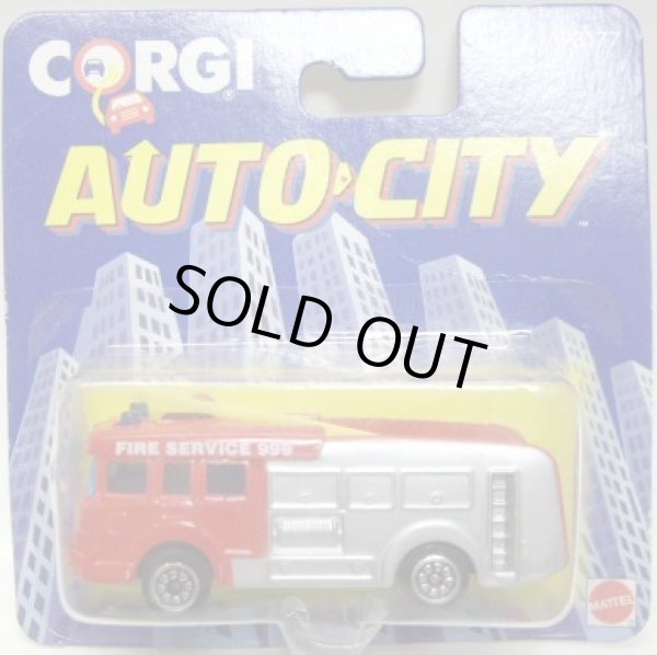 画像1: 1994 AUTO CITY  【ERF FIRE TENDER】　RED/C2 (CORGIキャスト/MATTELブランド)