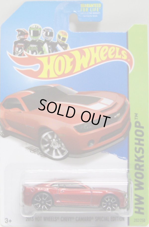 画像1: 【2013 HOT WHEELS CHEVY CAMARO SPECIAL EDITION】　MET.RED/FTE2